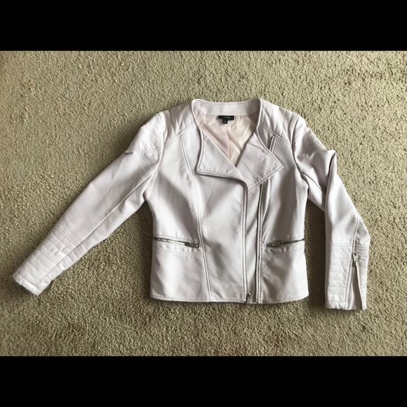Blush pink moto jacket - Picture 1 of 8